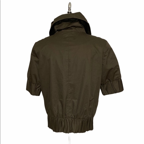 WOMEN’S MEXX Short Sleeve Chocolate Brown Jacket - Picture 2 of 5
